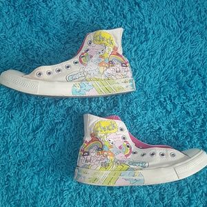 Converse anime graffiti high top y2k